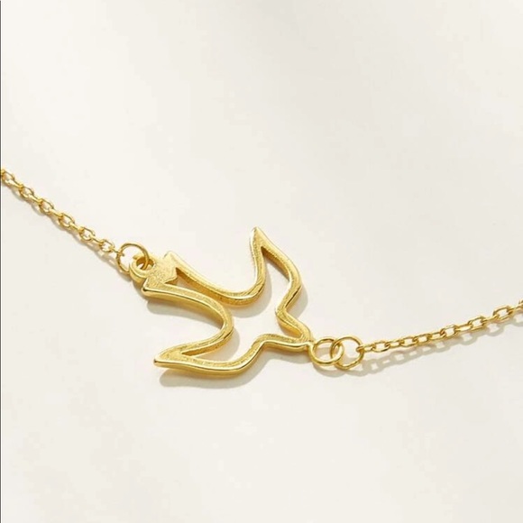 • Cheyenne • Hollow Bird Pendant Choker - Picture 3 of 5